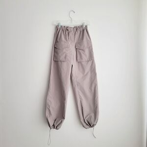 NWOT LOVE TREE Taupe Drawstring Waist Cargo Pants